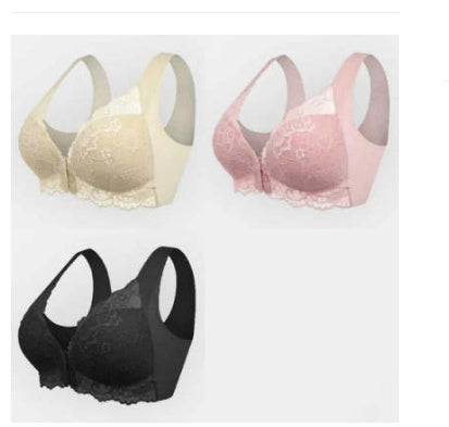 Comfortable Front Closure Push Up Bra