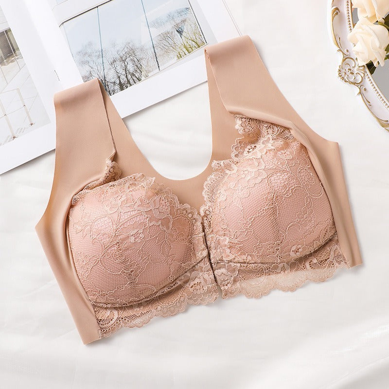 Comfortable Front Closure Push Up Bra