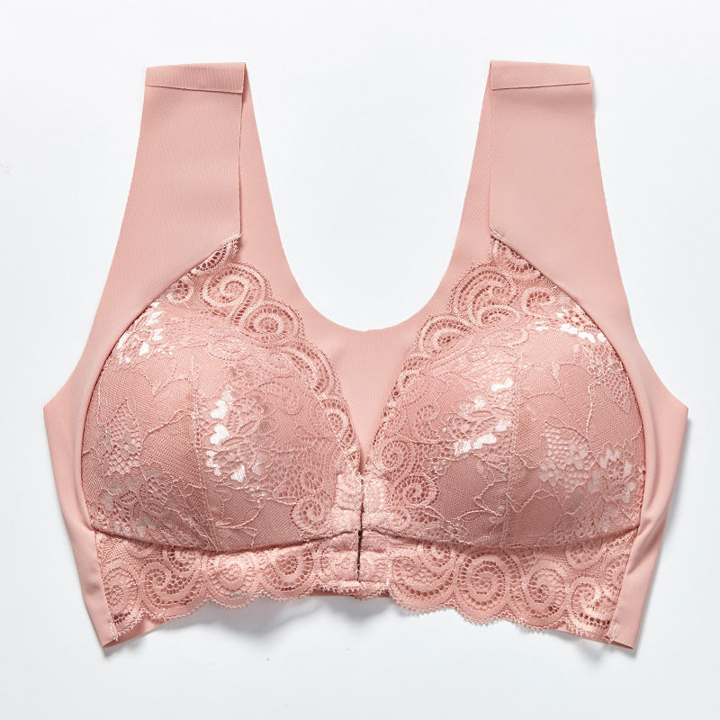 Comfortable Front Closure Push Up Bra