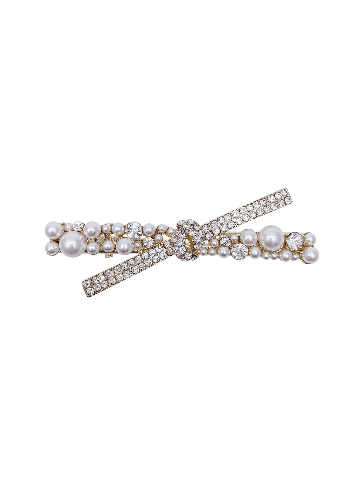 Pearl Diamond Side Clip Hair Accessories