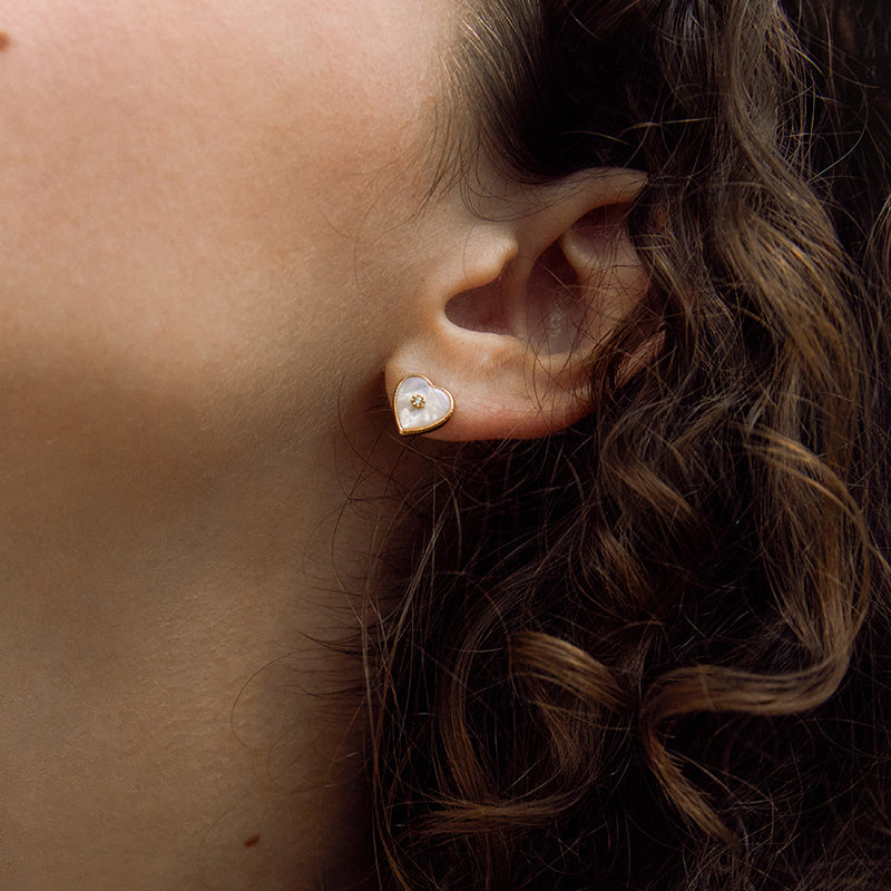 Love Mother-of-pearl Earrings