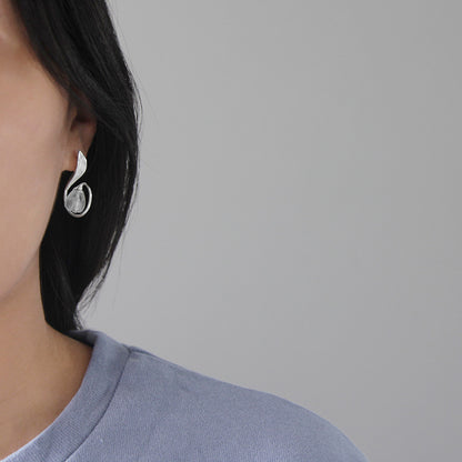 Lily of the valley flower earrings