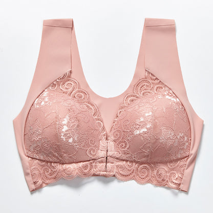 Comfortable Front Closure Push Up Bra