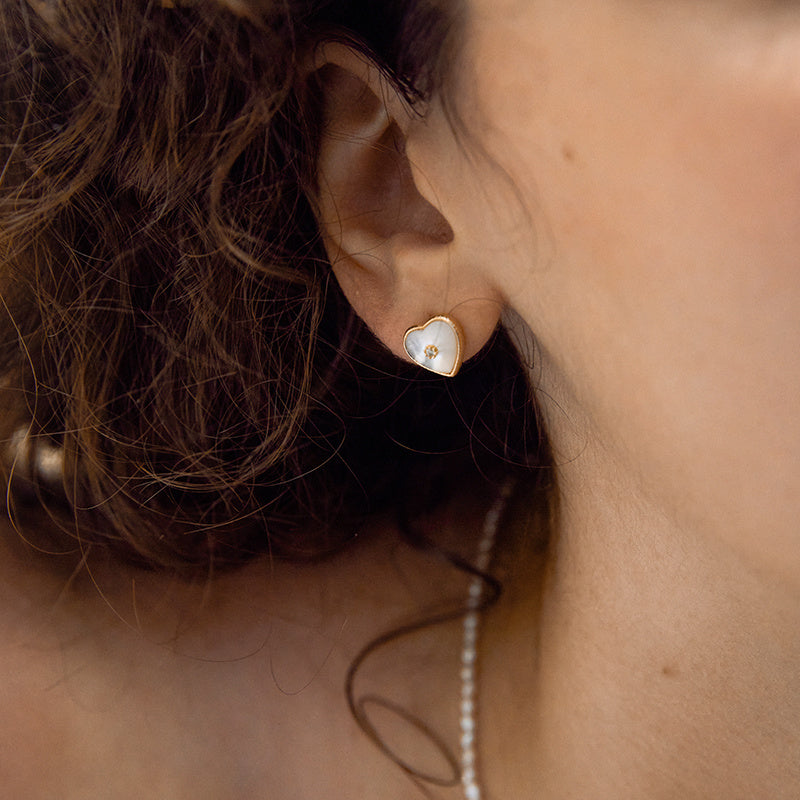Love Mother-of-pearl Earrings