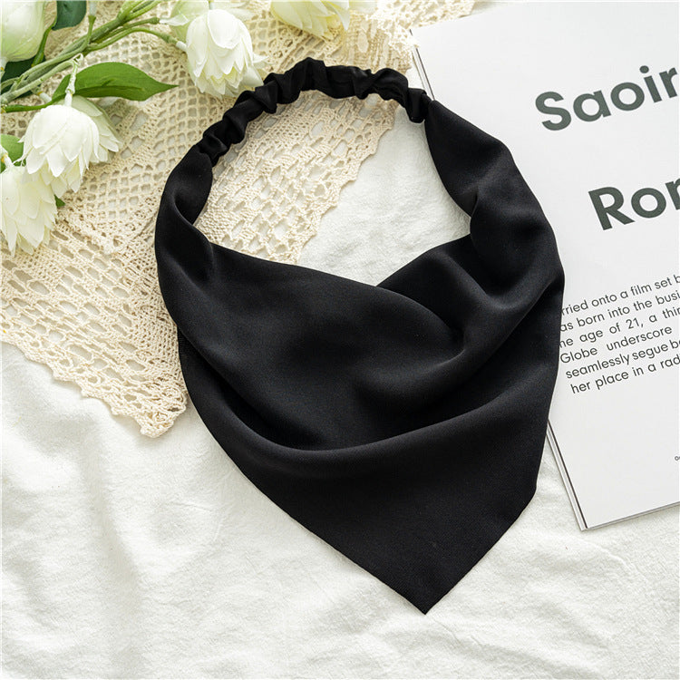 Chiffon Triangle Scarf Headband