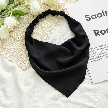 Chiffon Triangle Scarf Headband