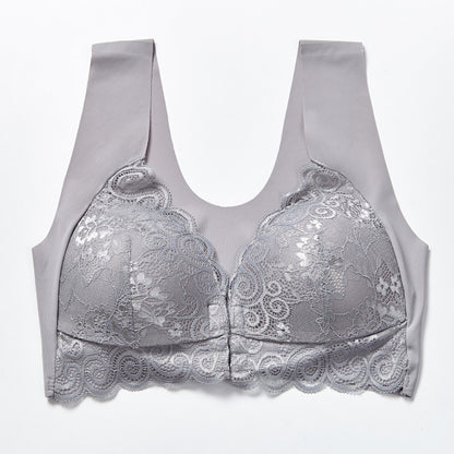 Comfortable Front Closure Push Up Bra