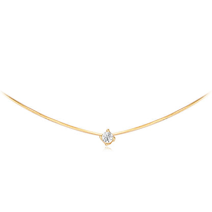 Sterling Silver Light Necklace