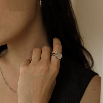 Frigid Wind Small Square Ring