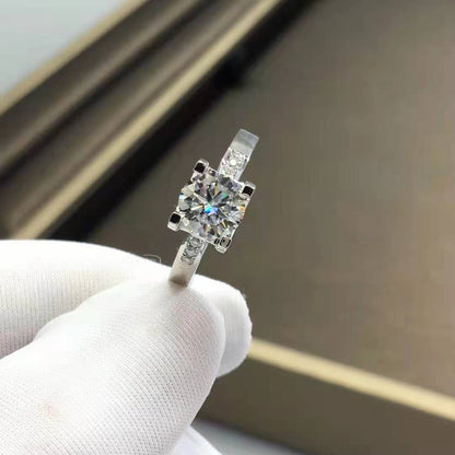 Moissanite Ring