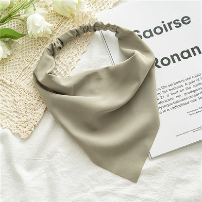 Chiffon Triangle Scarf Headband